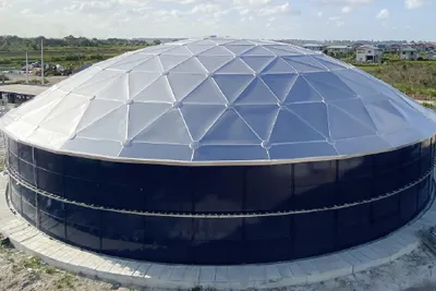 Aluminum Geodesic Dome